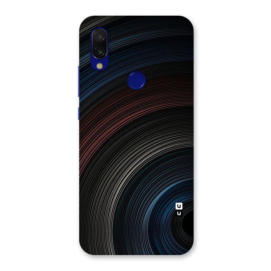 Dark Shade Swirls Back Case for Redmi Y3