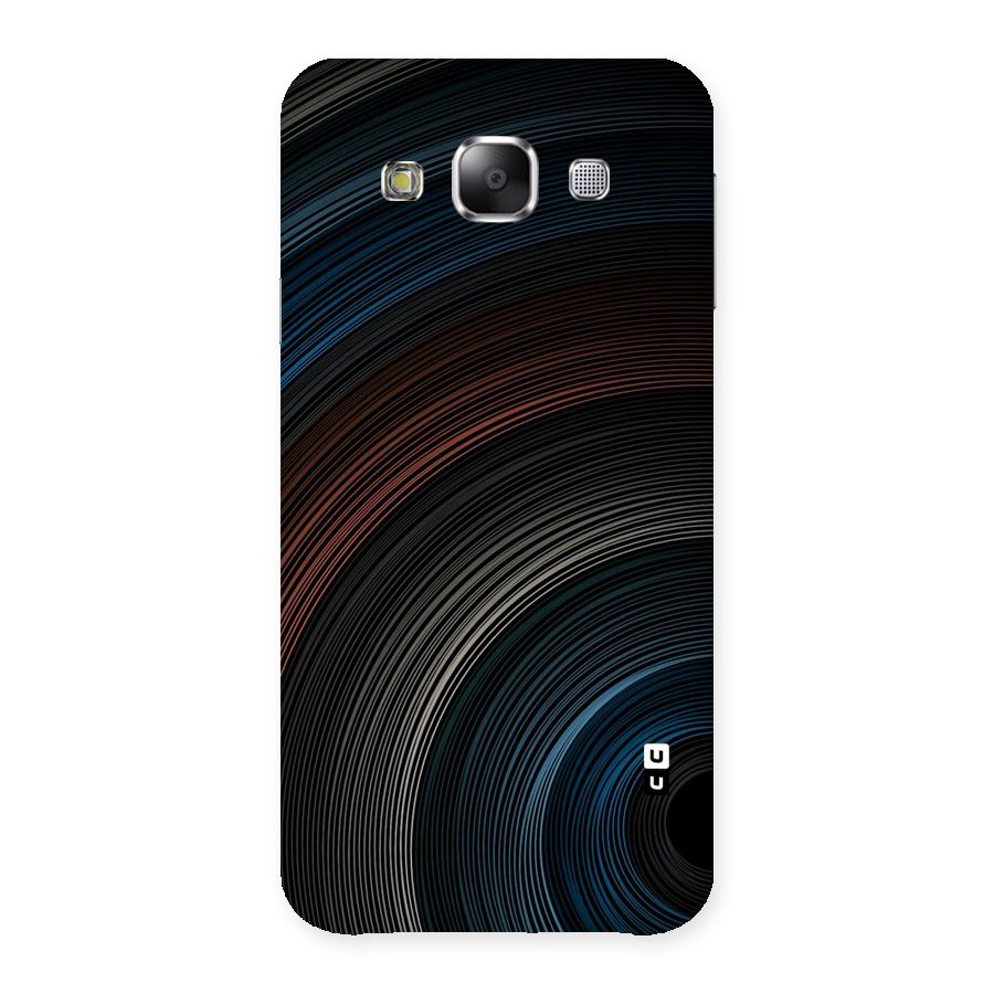 Dark Shade Swirls Back Case for Samsung Galaxy E5