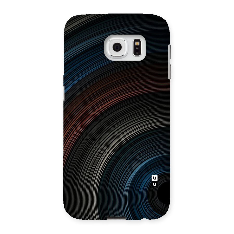 Dark Shade Swirls Back Case for Samsung Galaxy S6