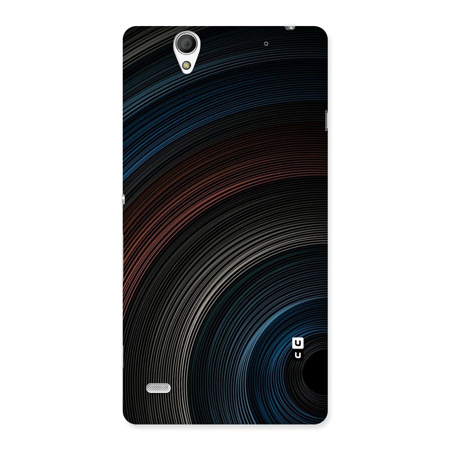 Dark Shade Swirls Back Case for Sony Xperia C4
