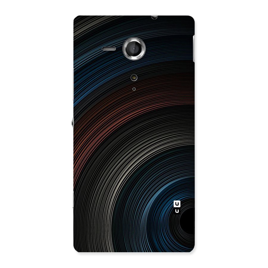 Dark Shade Swirls Back Case for Sony Xperia SP