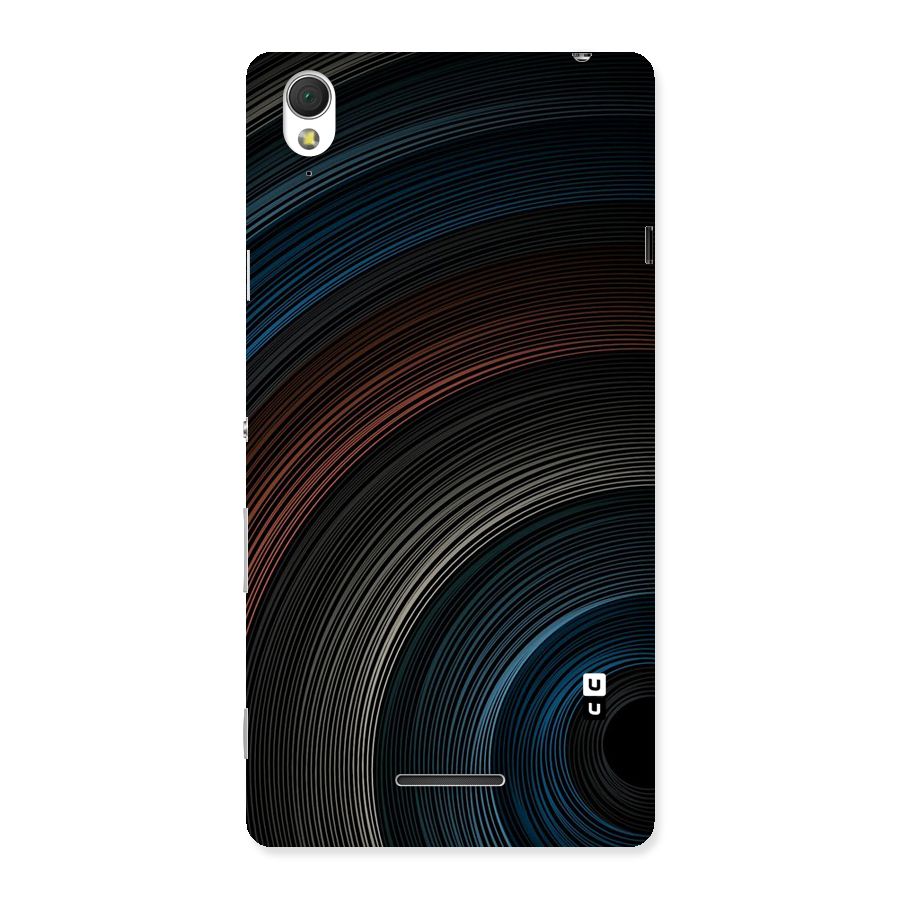 Dark Shade Swirls Back Case for Sony Xperia T3