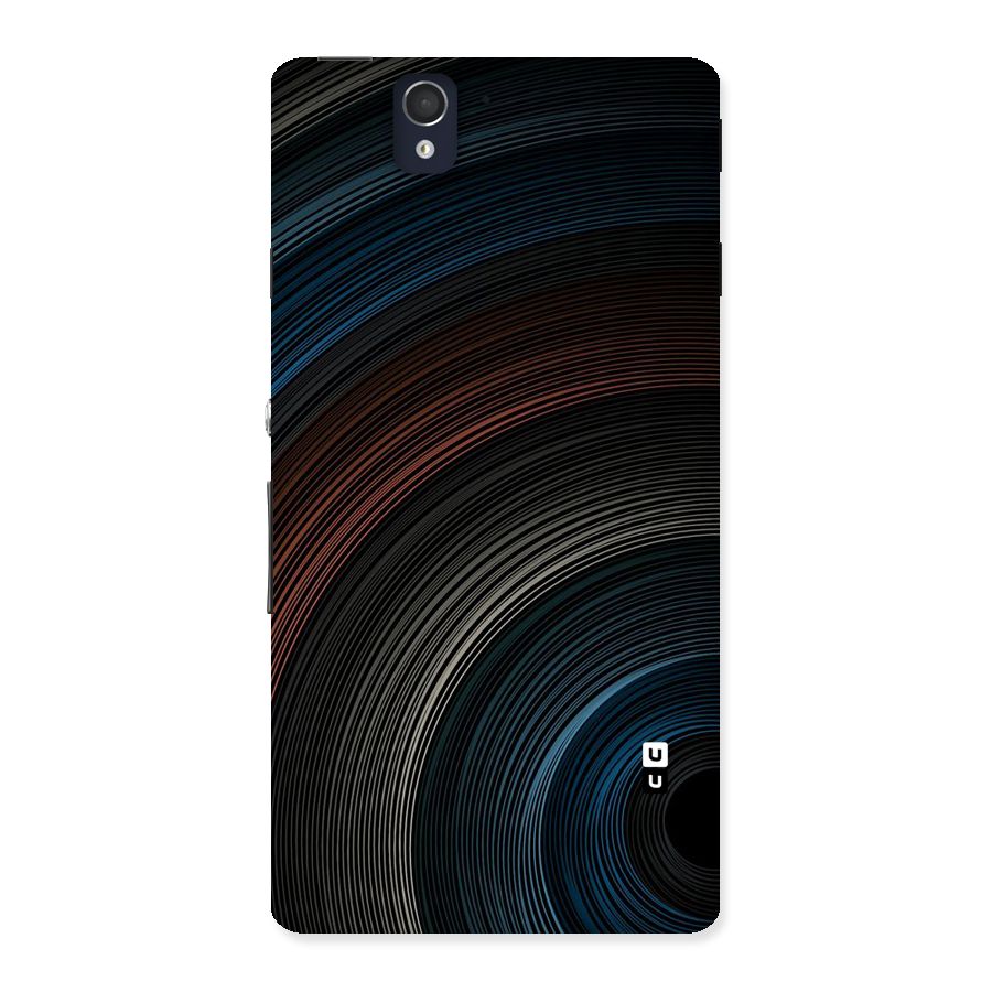 Dark Shade Swirls Back Case for Sony Xperia Z