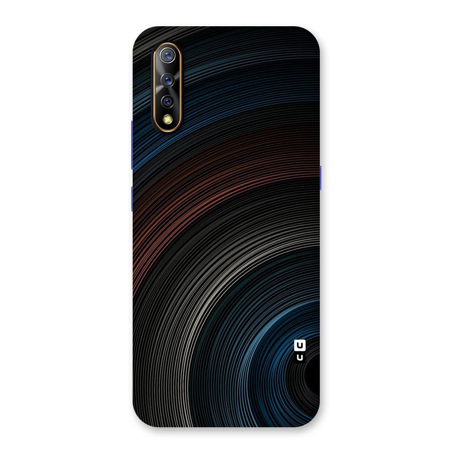 Dark Shade Swirls Back Case for Vivo S1