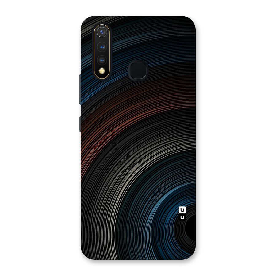 Dark Shade Swirls Back Case for Vivo U20