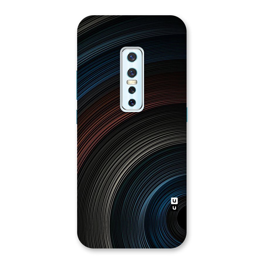 Dark Shade Swirls Back Case for Vivo V17 Pro