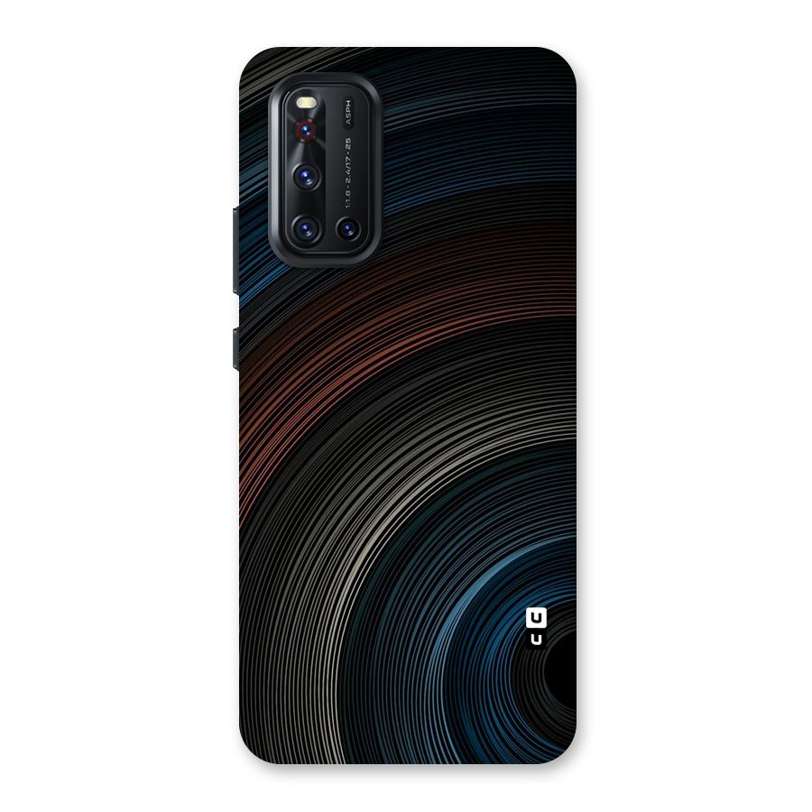Dark Shade Swirls Back Case for Vivo V19