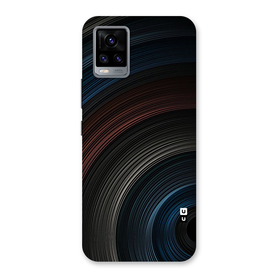 Dark Shade Swirls Back Case for Vivo V20