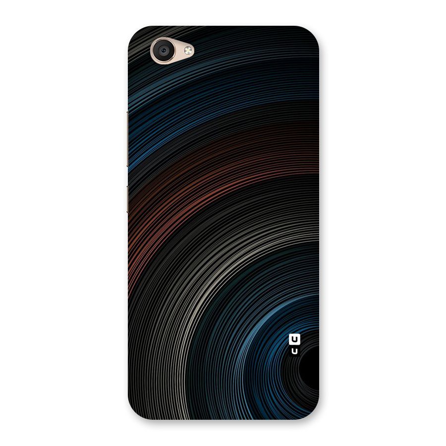 Dark Shade Swirls Back Case for Vivo V5 Plus