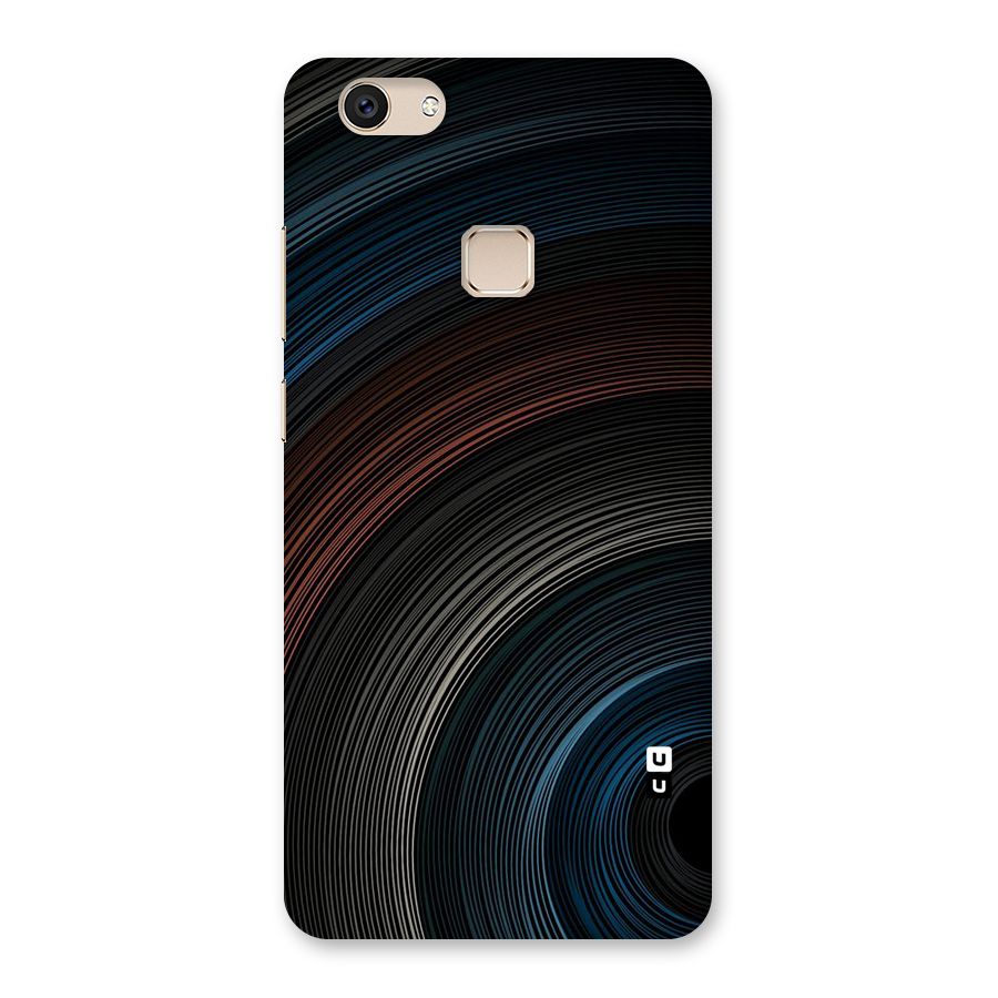 Dark Shade Swirls Back Case for Vivo V7