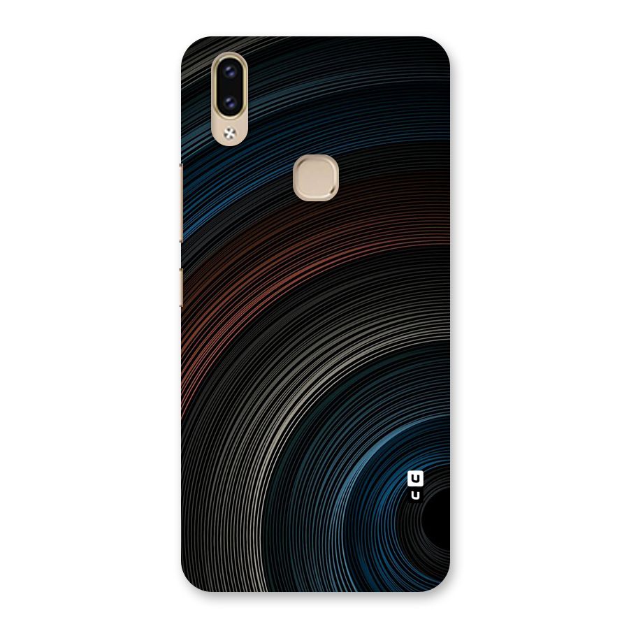 Dark Shade Swirls Back Case for Vivo V9 Youth