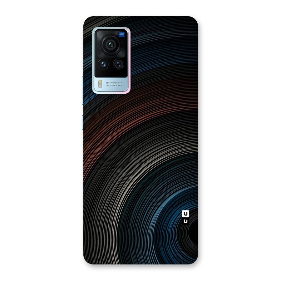 Dark Shade Swirls Back Case for Vivo X60 Pro