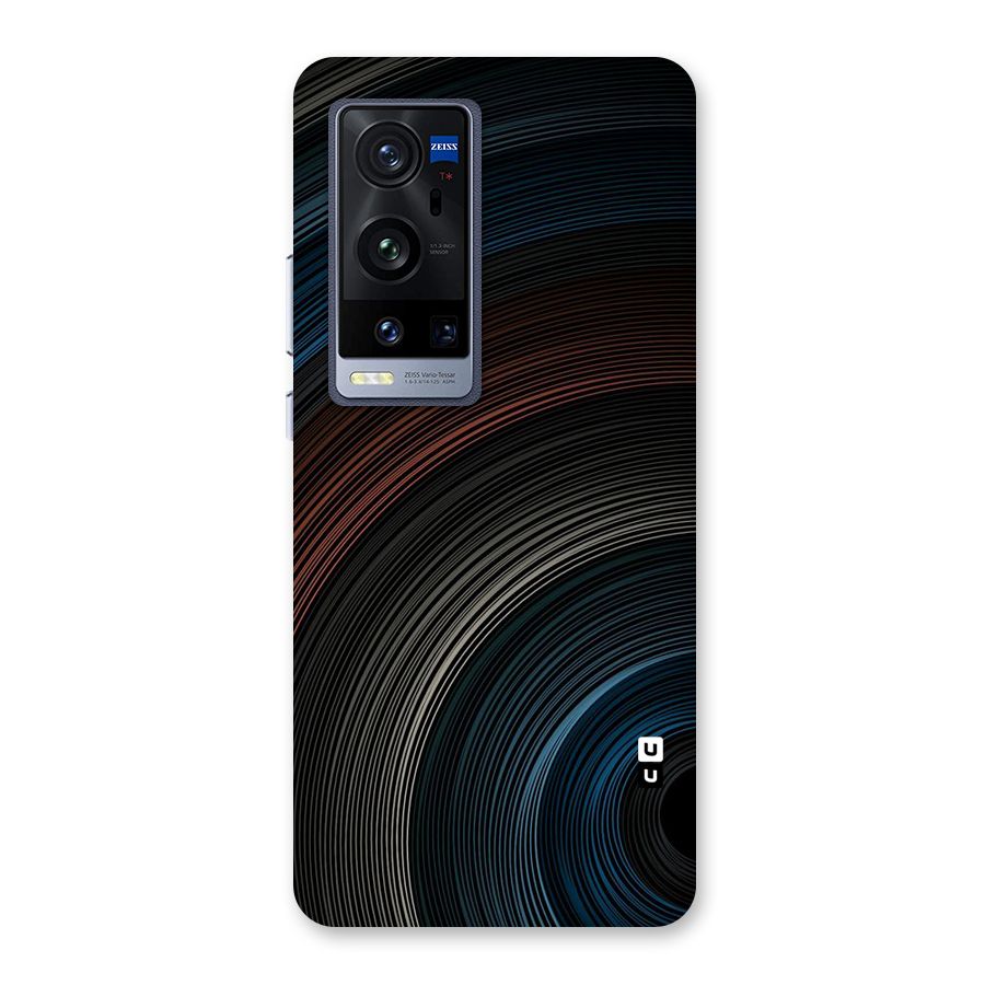 Dark Shade Swirls Back Case for Vivo X60 Pro Plus