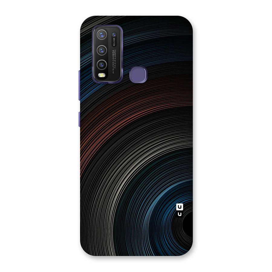 Dark Shade Swirls Back Case for Vivo Y50