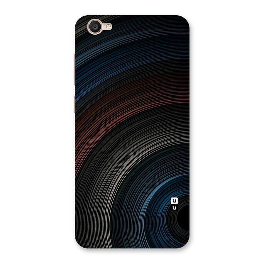 Dark Shade Swirls Back Case for Vivo Y55s