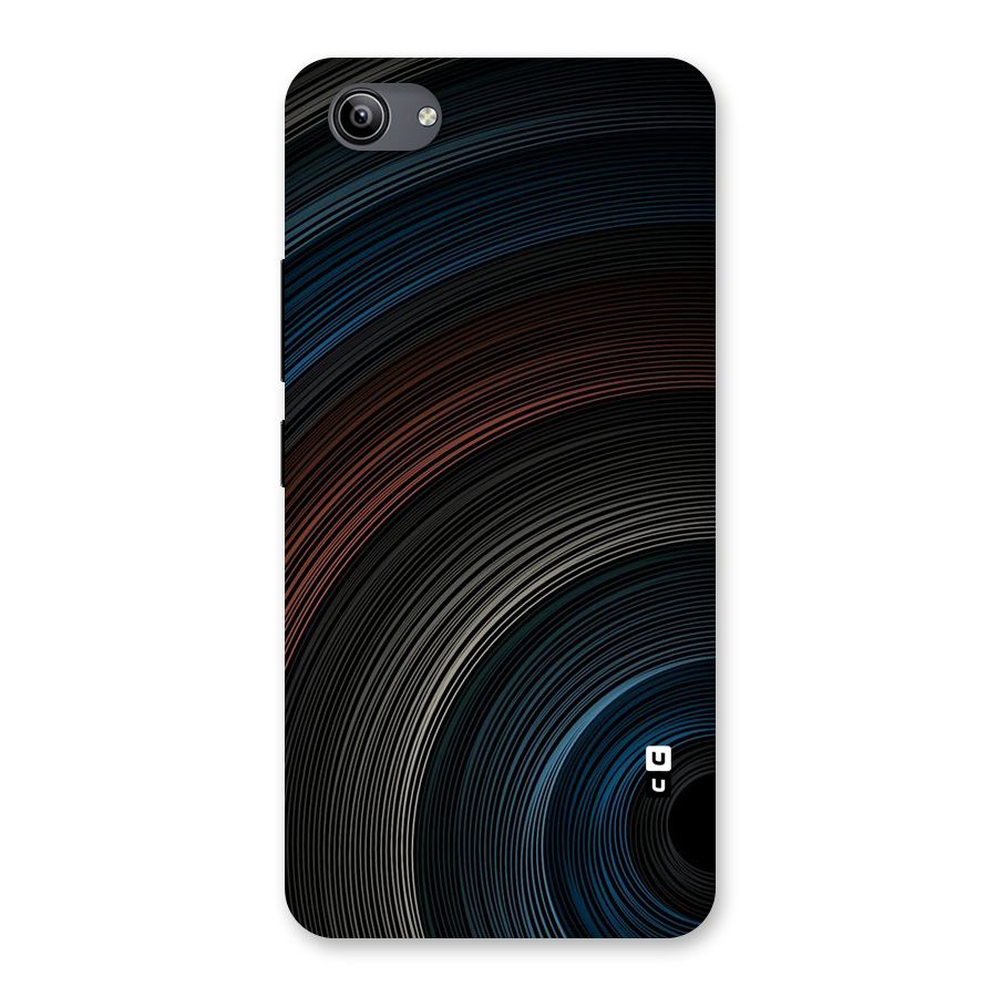 Dark Shade Swirls Back Case for Vivo Y81i
