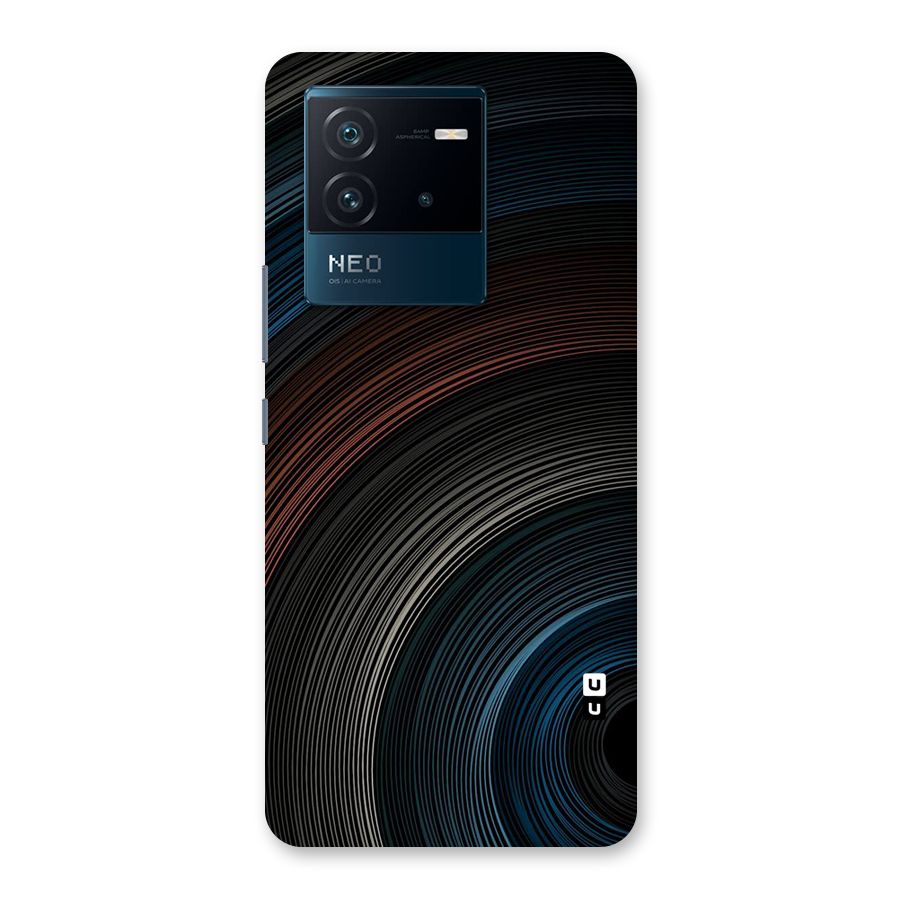 Dark Shade Swirls Back Case for Vivo iQOO Neo 6 5G