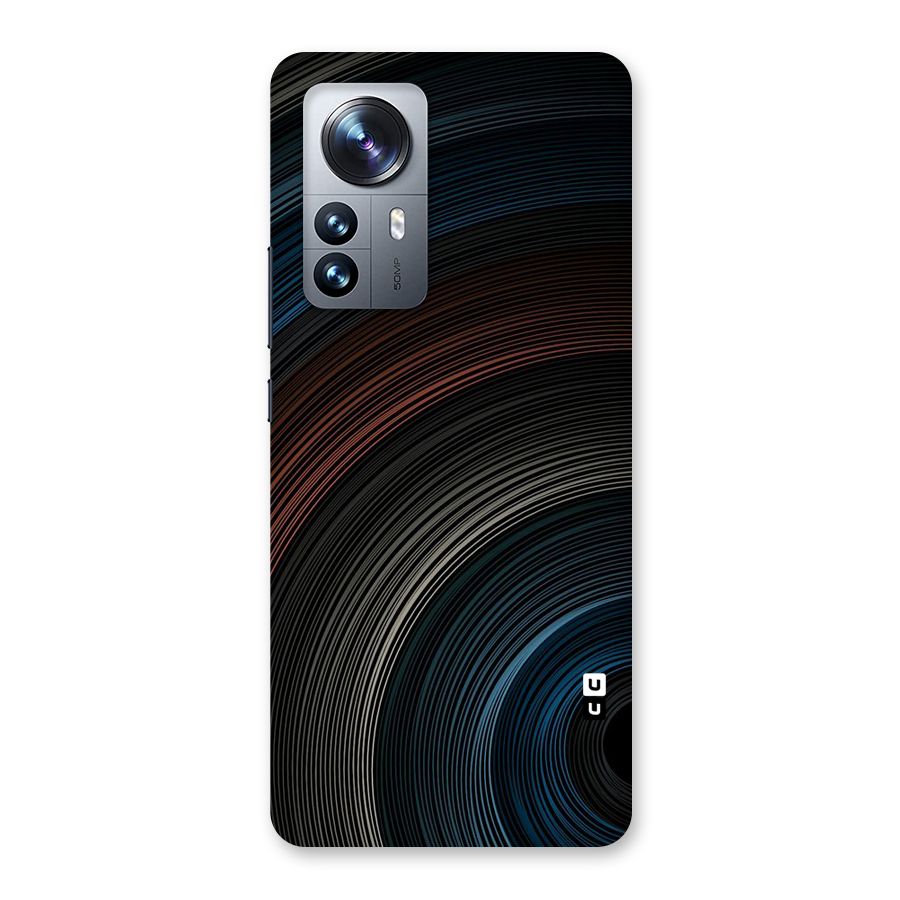 Dark Shade Swirls Back Case for Xiaomi 12 Pro