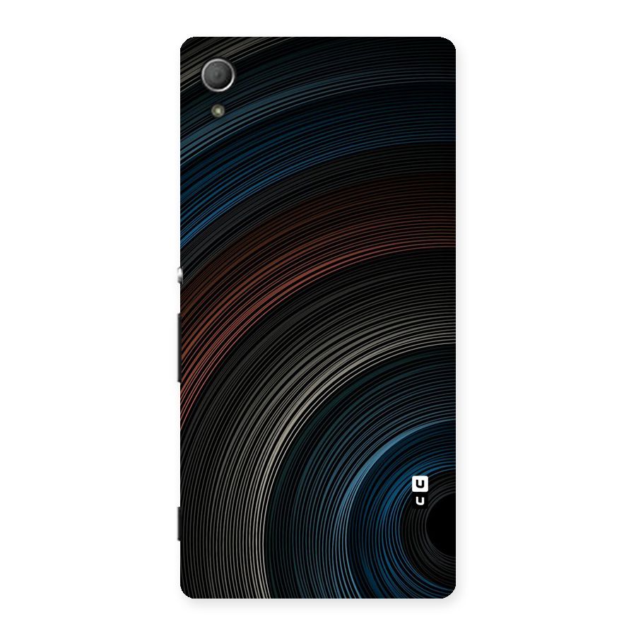 Dark Shade Swirls Back Case for Xperia Z4