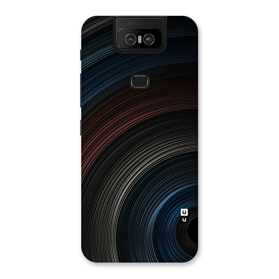 Dark Shade Swirls Back Case for Zenfone 6z