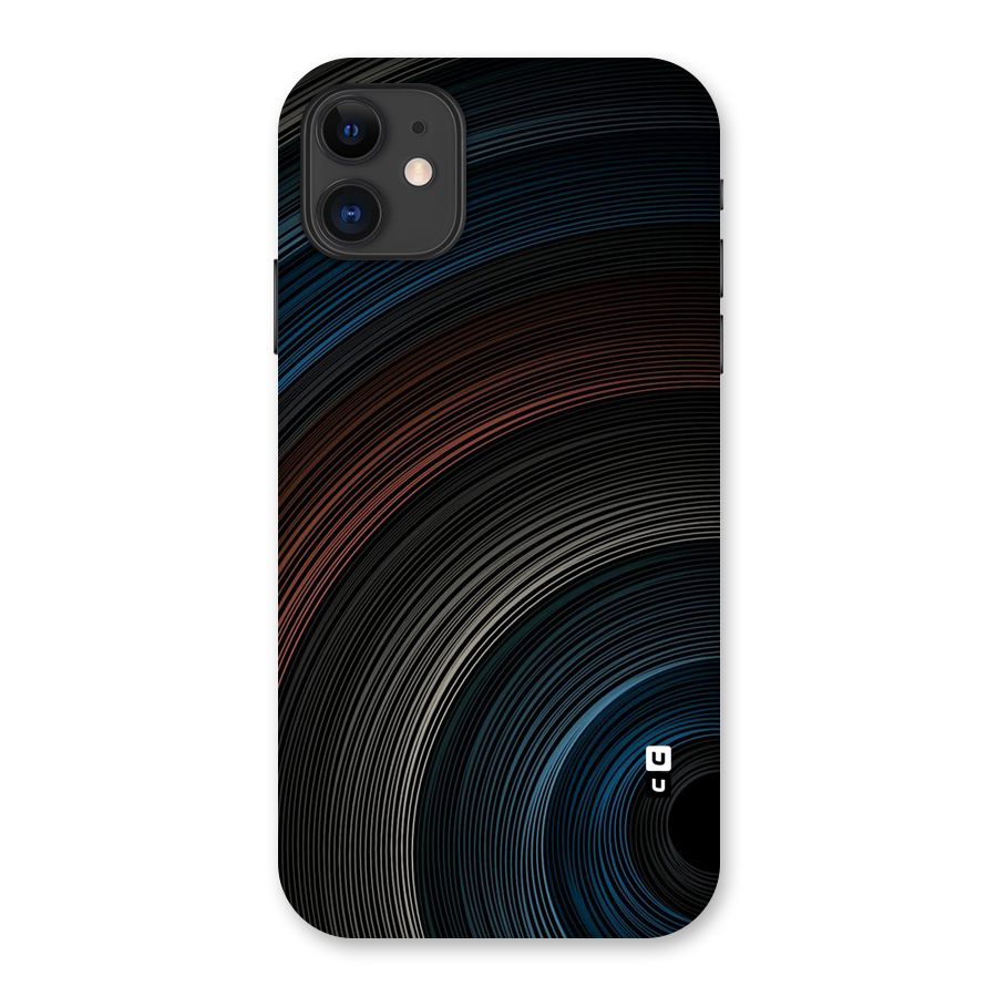 Dark Shade Swirls Back Case for iPhone 11