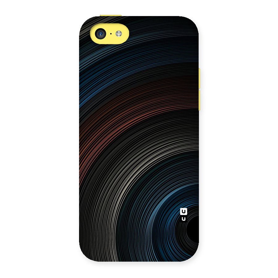Dark Shade Swirls Back Case for iPhone 5C