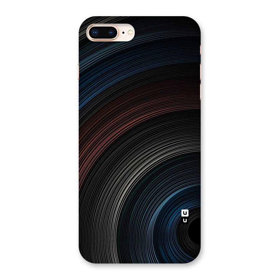 Dark Shade Swirls Back Case for iPhone 8 Plus