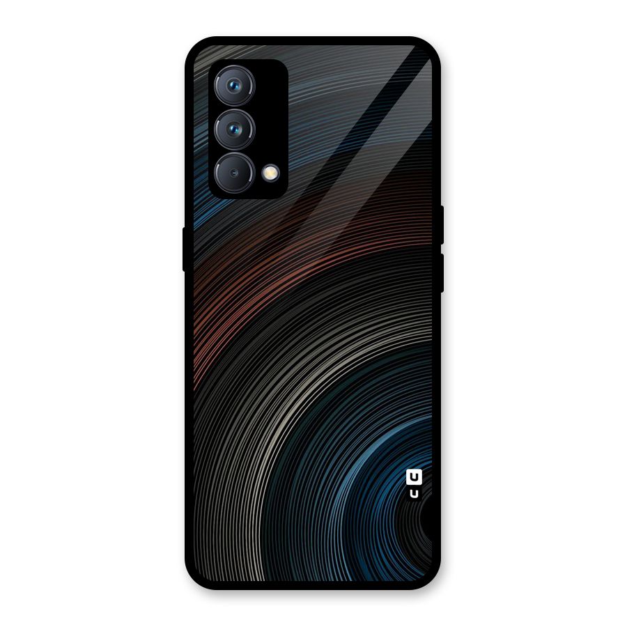 Dark Shade Swirls Glass Back Case for Realme GT Master Edition