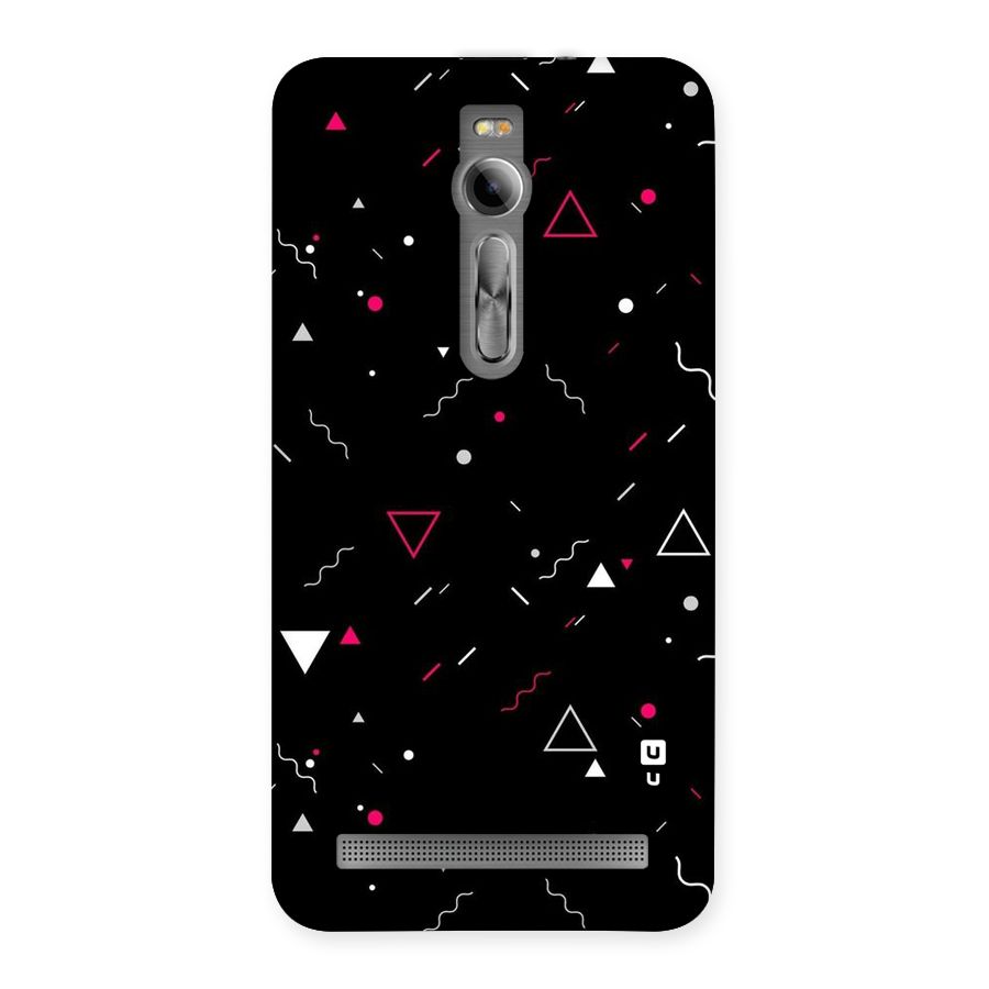 Dark Shapes Design Back Case for Asus Zenfone 2