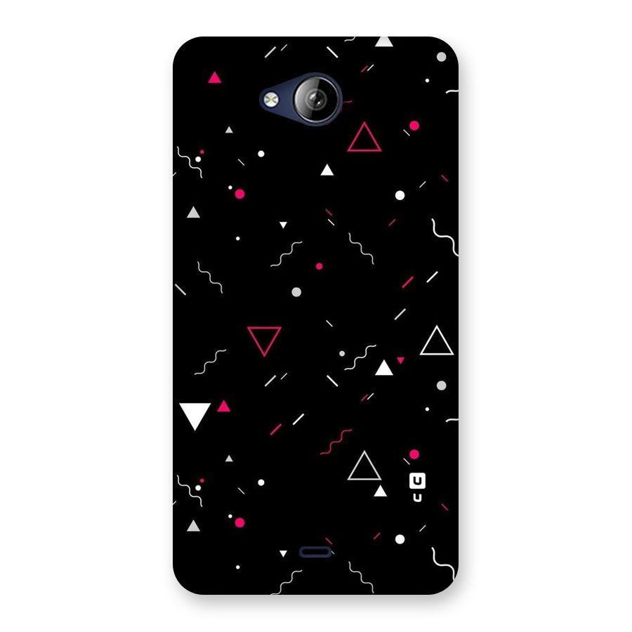 Dark Shapes Design Back Case for Canvas Play Q355