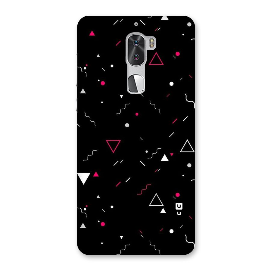Dark Shapes Design Back Case for Coolpad Cool 1