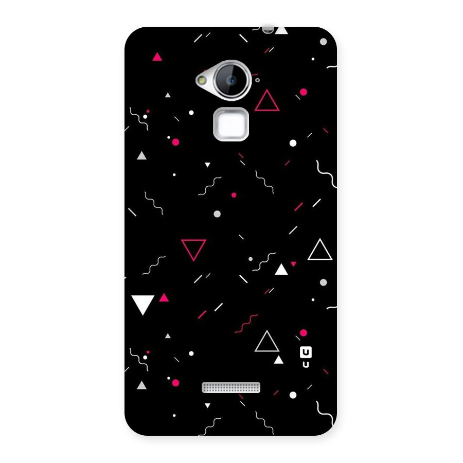 Dark Shapes Design Back Case for Coolpad Note 3
