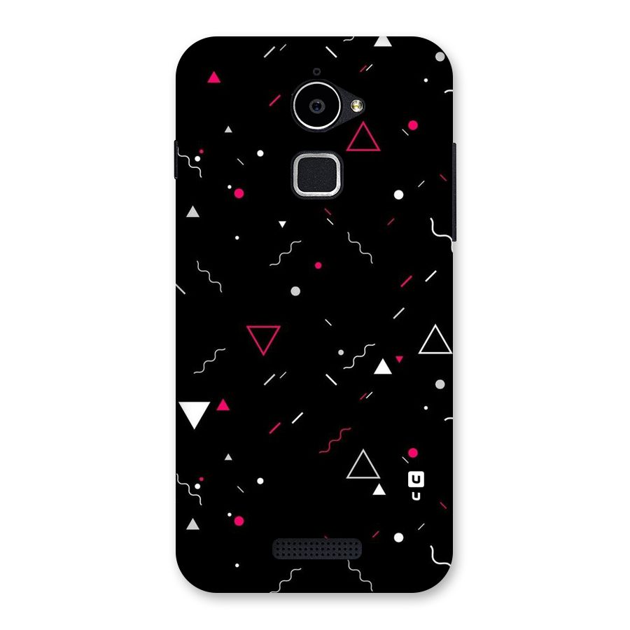 Dark Shapes Design Back Case for Coolpad Note 3 Lite