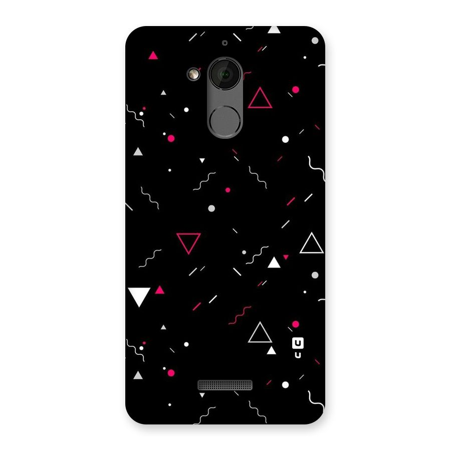 Dark Shapes Design Back Case for Coolpad Note 5