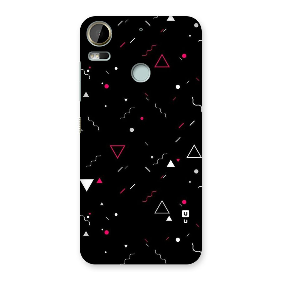 Dark Shapes Design Back Case for Desire 10 Pro