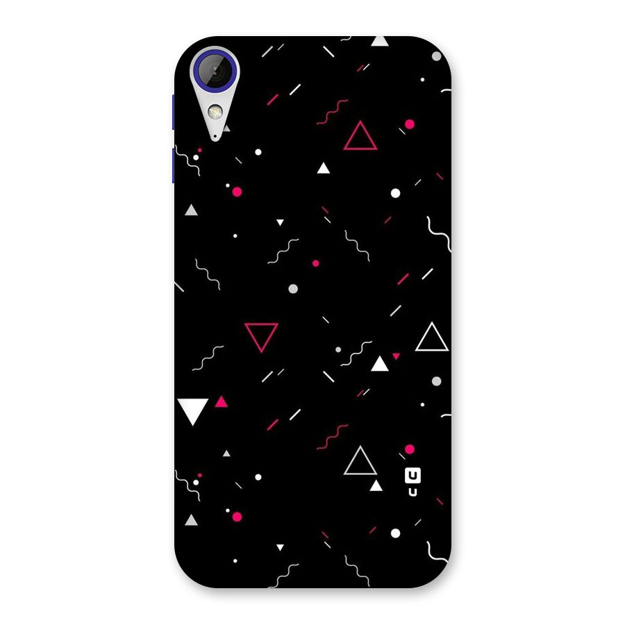 Dark Shapes Design Back Case for Desire 830