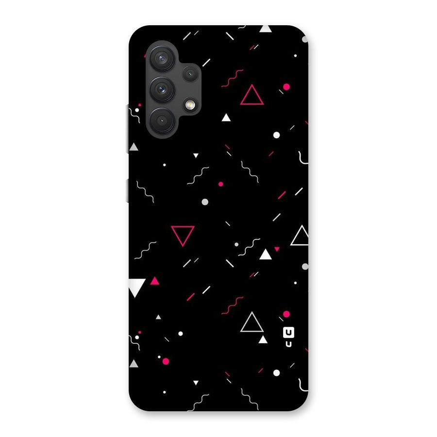 Dark Shapes Design Back Case for Galaxy A32