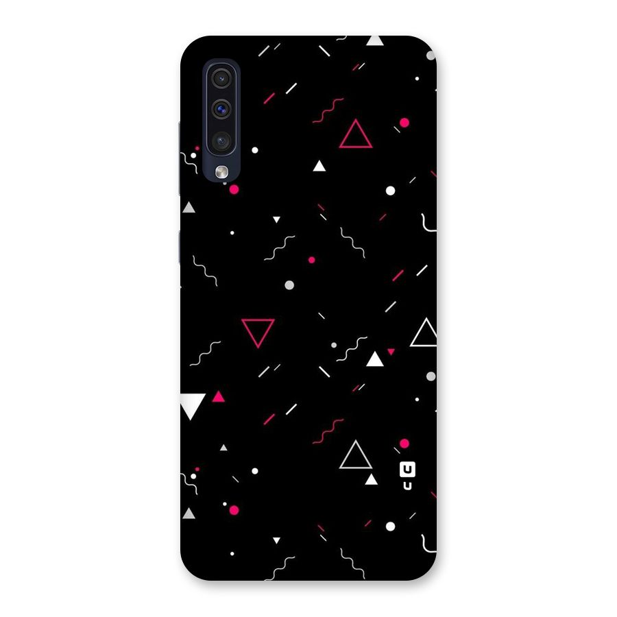 Dark Shapes Design Back Case for Galaxy A50