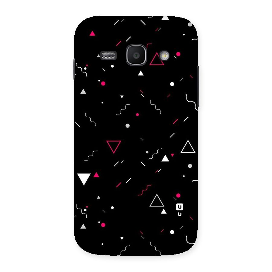 Dark Shapes Design Back Case for Galaxy Ace 3