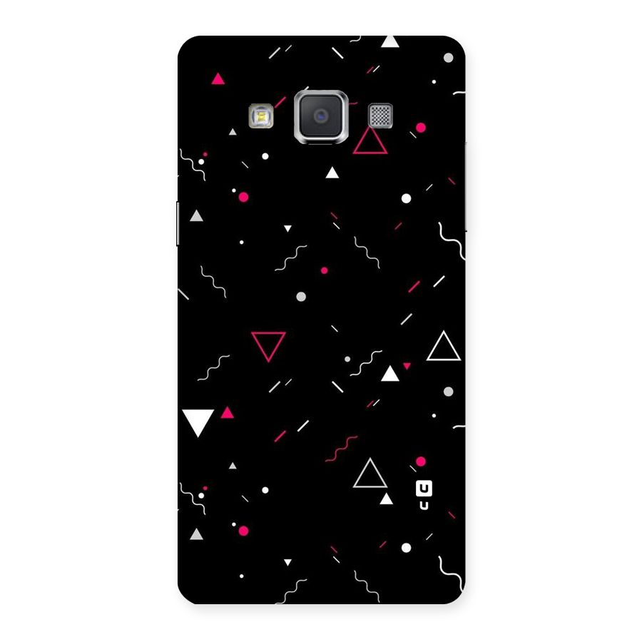 Dark Shapes Design Back Case for Galaxy Grand 3