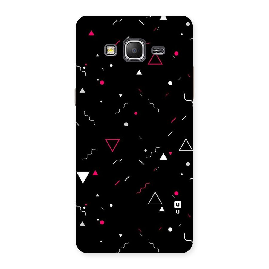 Dark Shapes Design Back Case for Galaxy Grand Prime