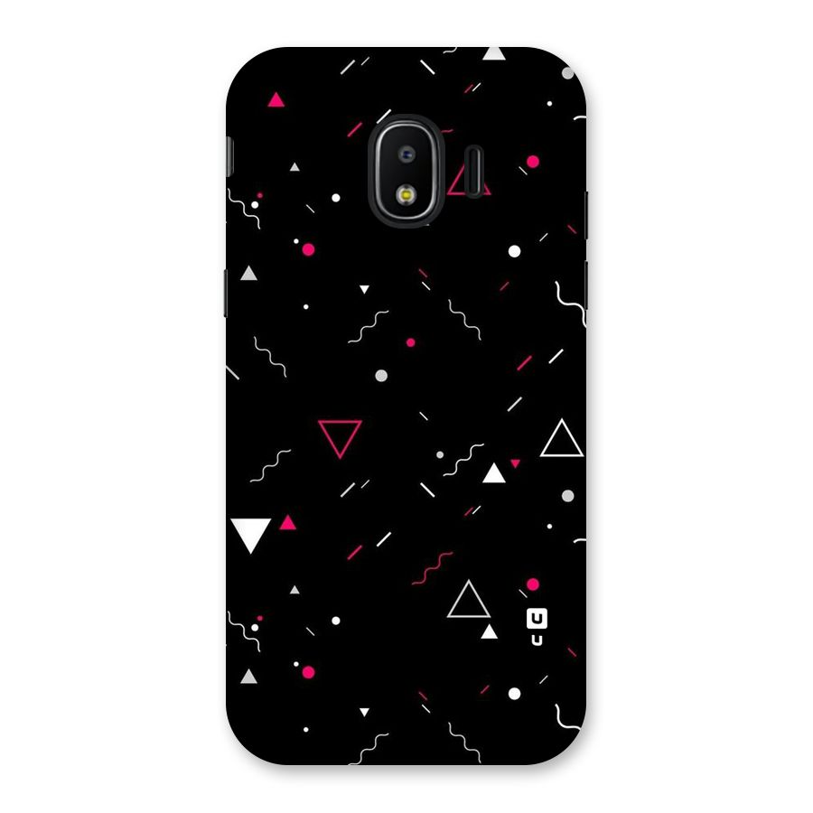 Dark Shapes Design Back Case for Galaxy J2 Pro 2018