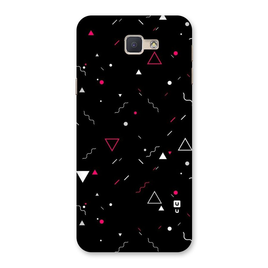 Dark Shapes Design Back Case for Galaxy J5 Prime