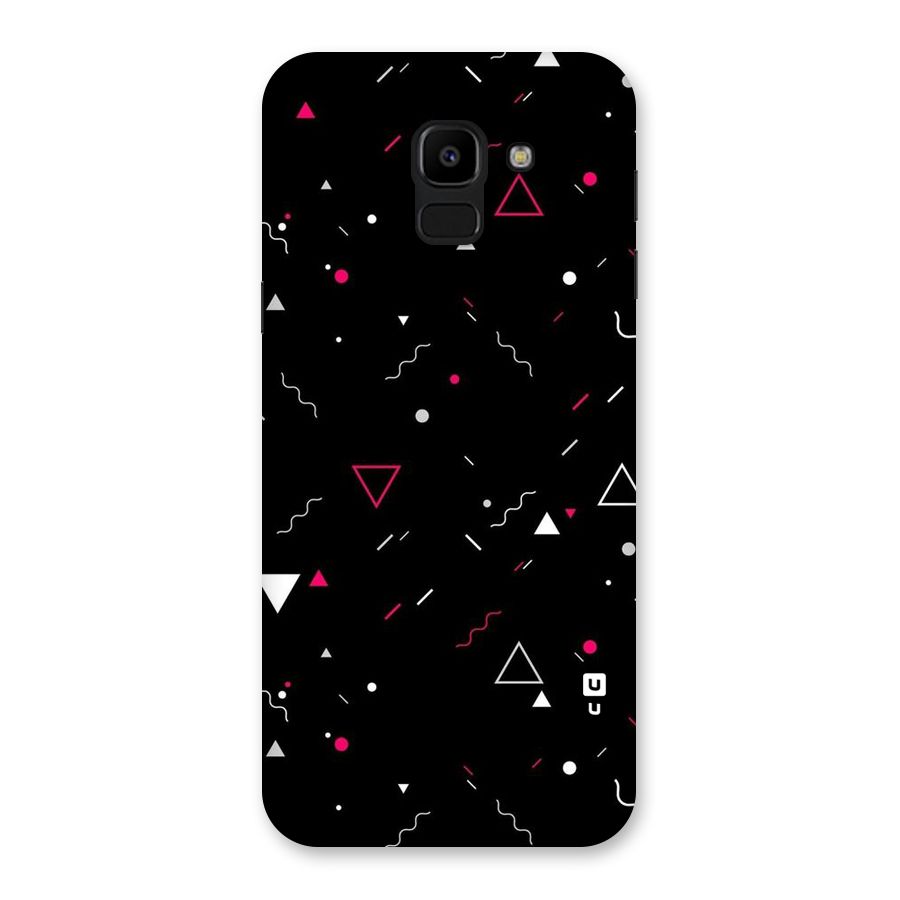 Dark Shapes Design Back Case for Galaxy J6