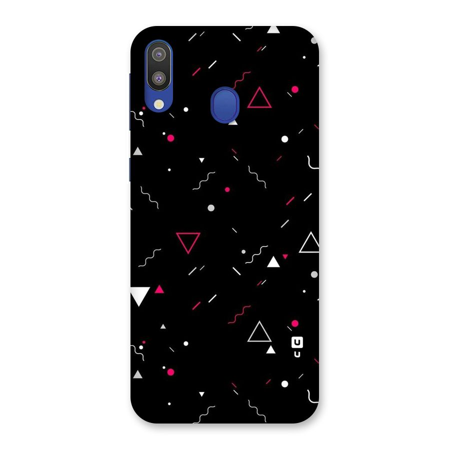 Dark Shapes Design Back Case for Galaxy M20