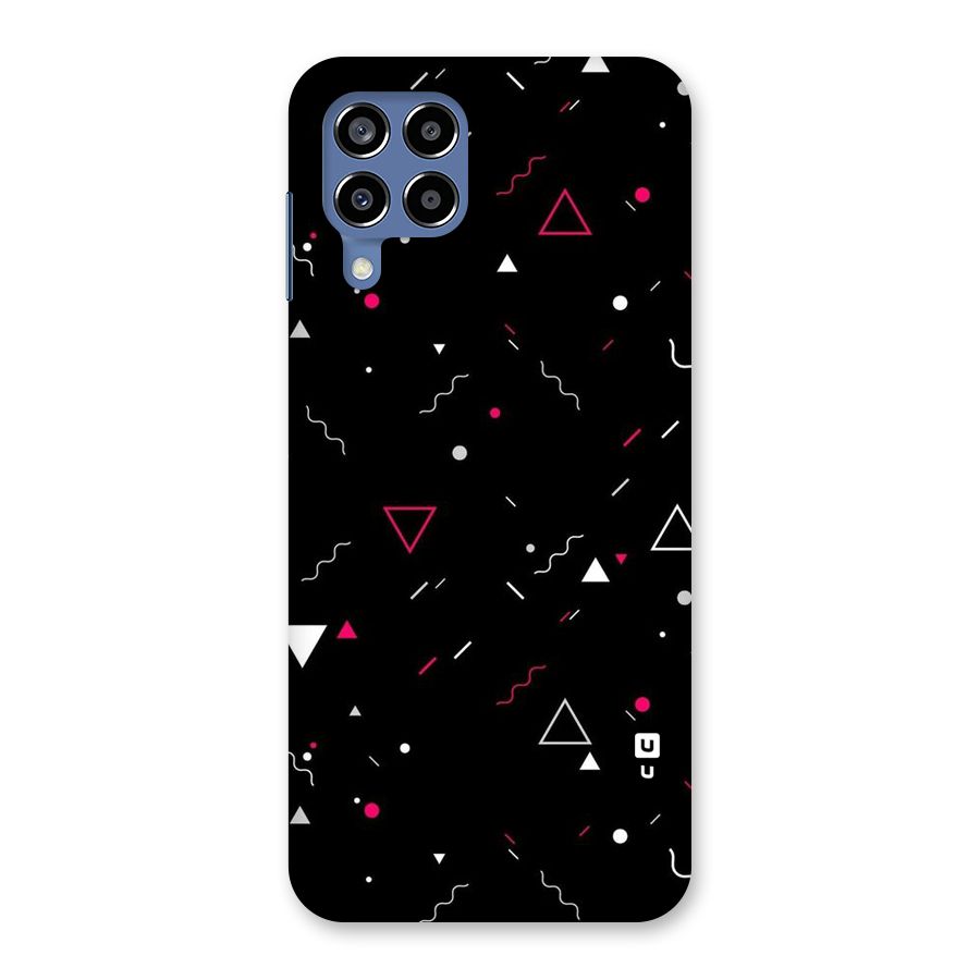 Dark Shapes Design Back Case for Galaxy M53 5G