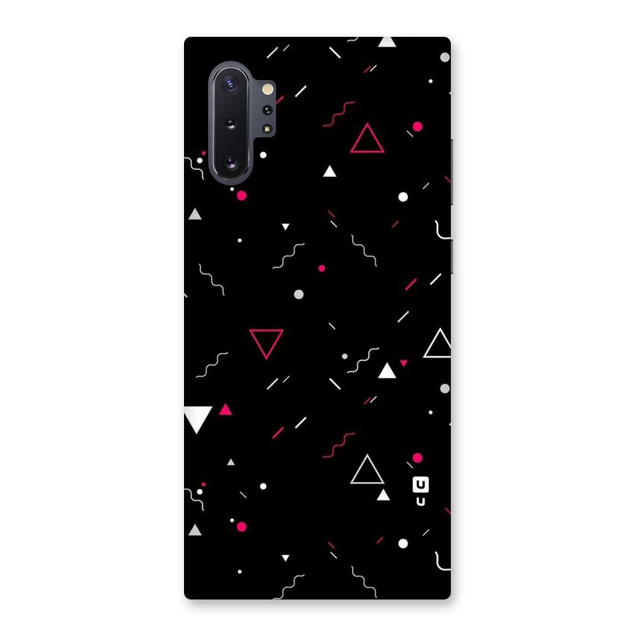 Dark Shapes Design Back Case for Galaxy Note 10 Plus