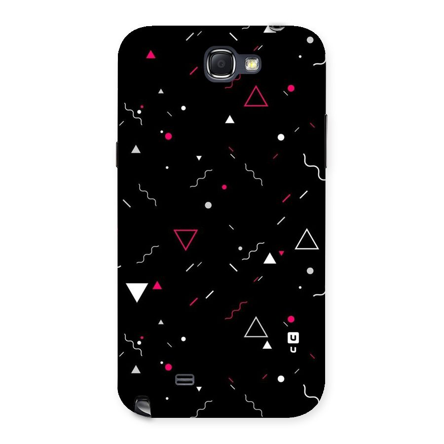 Dark Shapes Design Back Case for Galaxy Note 2