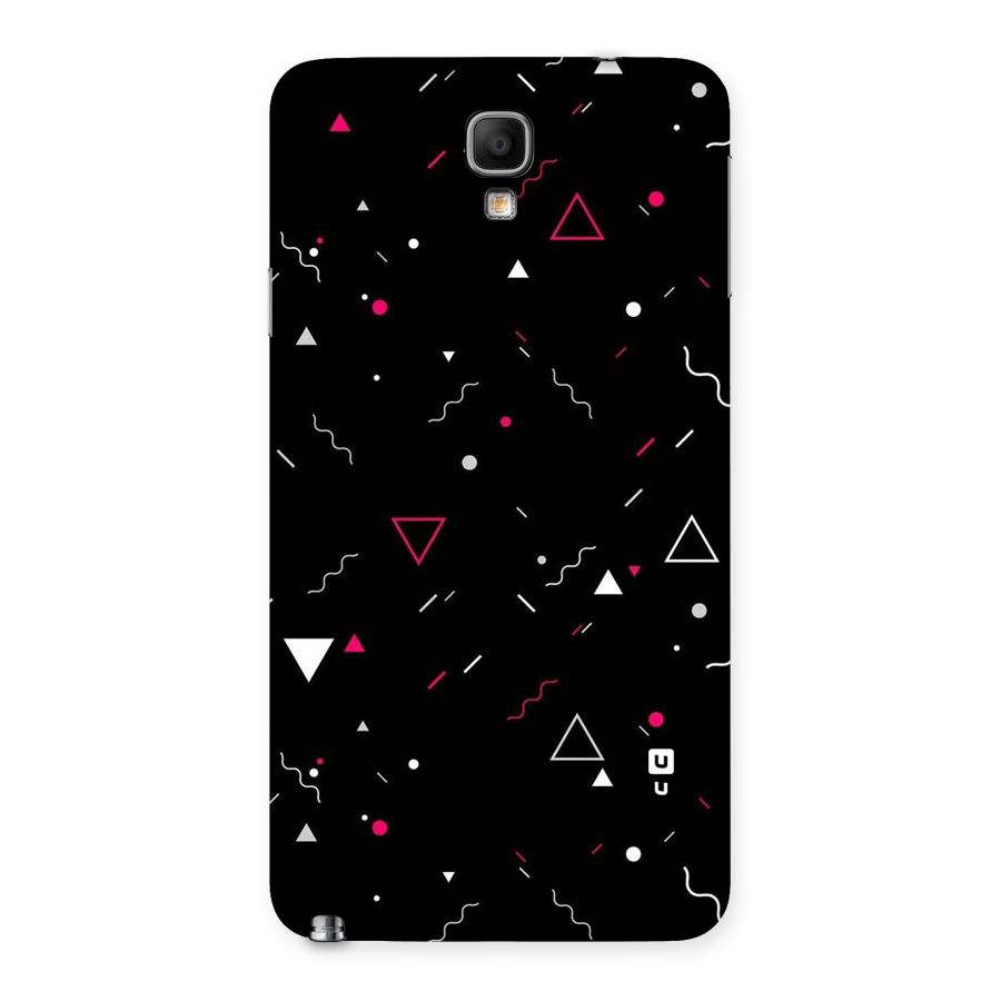 Dark Shapes Design Back Case for Galaxy Note 3 Neo