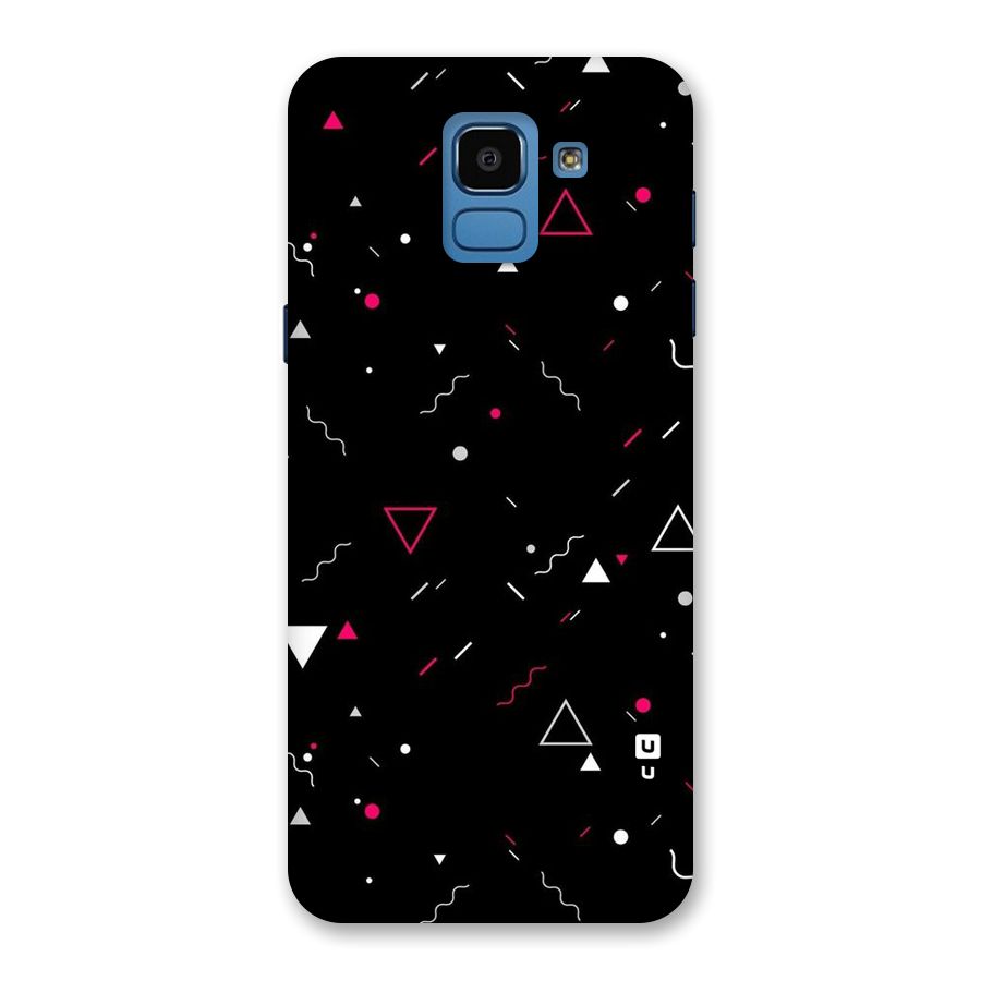Dark Shapes Design Back Case for Galaxy On6